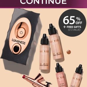 NWT Luminess Silk Airbrush makeup set